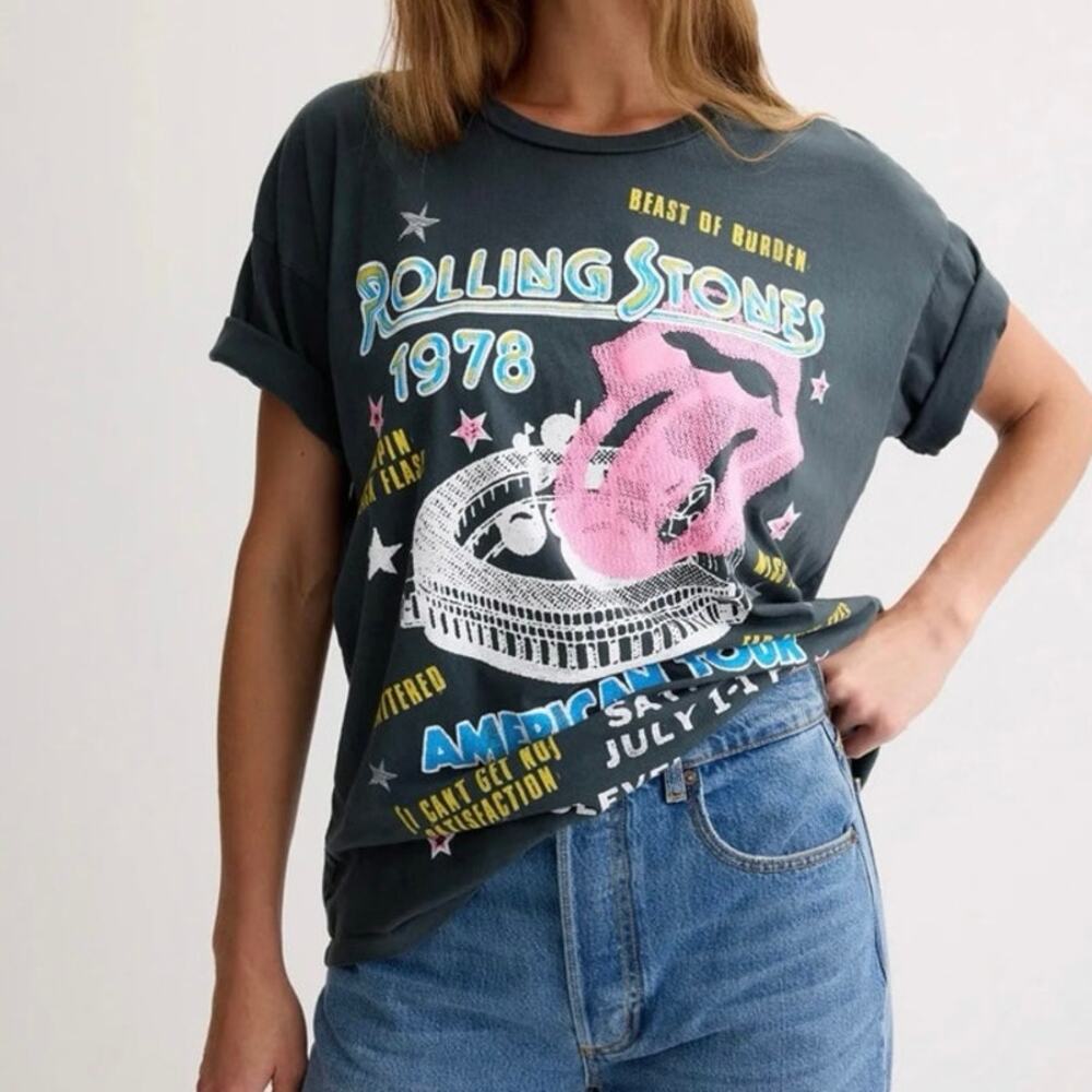 Daydreamer Rolling Stones 1978 American Tour Merch T-Shirt Small